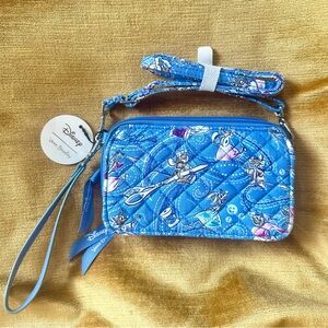 Vera Bradley Disney Cinderella Jaq & Gus RFID All in One Crossbody Bag NWT ✨🐭